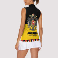 Austrian Empire 1804–1867 Women Sleeveless Polo Shirt Flag Style