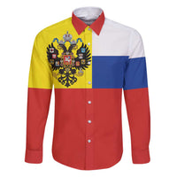 Russian Empire 1721–1917 Family Matching Puletasi and Hawaiian Shirt Flag Style