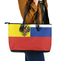 Russian Empire 1721–1917 Leather Tote Bag Flag Style