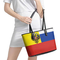 Russian Empire 1721–1917 Leather Tote Bag Flag Style