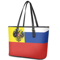 Russian Empire 1721–1917 Leather Tote Bag Flag Style