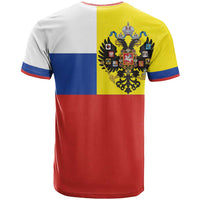 Russian Empire 1721–1917 T Shirt Flag Style
