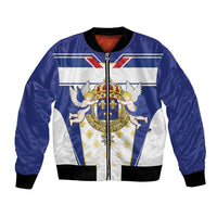 Personalized French Colonial Empire Bomber Jacket Royal Standard of France