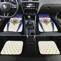Personalized French Colonial Empire Car Mats Royal Standard of France