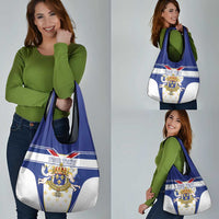 Personalized French Colonial Empire Grocery Bag Royal Standard of France