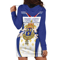 Personalized French Colonial Empire Hoodie Dress Royal Standard of France