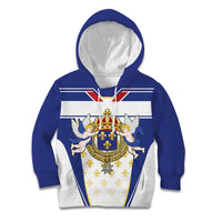 Personalized French Colonial Empire Kid Hoodie Royal Standard of France