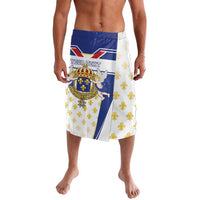 Personalized French Colonial Empire Lavalava Royal Standard of France