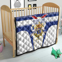 Personalized French Colonial Empire Quilt Royal Standard of France
