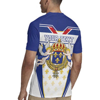 Personalized French Colonial Empire Rugby Jersey Royal Standard of France
