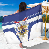 Personalized French Colonial Empire Sarong Royal Standard of France