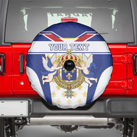 Personalized French Colonial Empire Spare Tire Cover Royal Standard of France