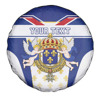 Personalized French Colonial Empire Spare Tire Cover Royal Standard of France