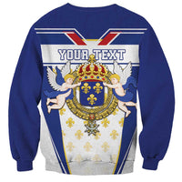 Personalized French Colonial Empire Sweatshirt Royal Standard of France