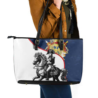 First French Empire 1804 – 1814 Leather Tote Bag Liberte Ordre Public