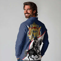 First French Empire 1804 – 1814 Long Sleeve Polo Shirt Liberte Ordre Public