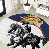 First French Empire 1804 – 1814 Round Carpet Liberte Ordre Public