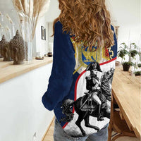 First French Empire 1804 – 1814 Women Casual Shirt Liberte Ordre Public