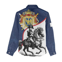 First French Empire 1804 – 1814 Women Casual Shirt Liberte Ordre Public