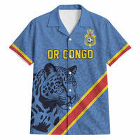 Custom DR Congo Football Hawaiian Shirt Leopard Pride Heritage Edition
