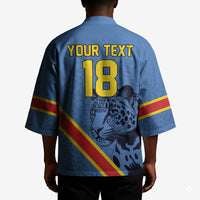 Custom DR Congo Football Kimono Leopard Pride Heritage Edition