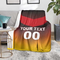 Custom Germany Football Blanket Special Flag Style