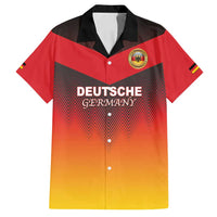 Custom Germany Football Family Matching Off Shoulder Maxi Dress and Hawaiian Shirt Special Flag Style - Wonder Print Shop
