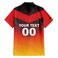 Custom Germany Football Family Matching Off Shoulder Short Dress and Hawaiian Shirt Special Flag Style - Wonder Print Shop