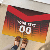 Custom Germany Football Rubber Doormat Special Flag Style - Wonder Print Shop