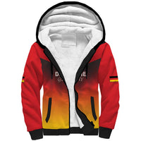 Custom Germany Football Sherpa Hoodie Special Flag Style - Wonder Print Shop