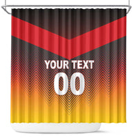 Custom Germany Football Shower Curtain Special Flag Style