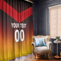 Custom Germany Football Window Curtain Special Flag Style - Wonder Print Shop
