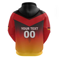 Custom Germany Football Zip Hoodie Special Flag Style - Wonder Print Shop