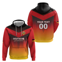 Custom Germany Football Zip Hoodie Special Flag Style - Wonder Print Shop