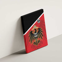 German Empire 1871-1918 Canvas Wall Art Flag Color Inspiration - Wonder Print Shop