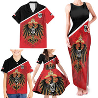 German Empire 1871-1918 Family Matching Tank Maxi Dress and Hawaiian Shirt Flag Color Inspiration - Wonder Print Shop