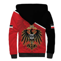 German Empire 1871-1918 Sherpa Hoodie Flag Color Inspiration - Wonder Print Shop