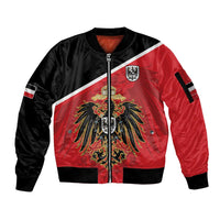 German Empire 1871-1918 Sleeve Zip Bomber Jacket Flag Color Inspiration - Wonder Print Shop