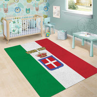 Personalized Italian Empire 1882-1960 Area Rug Flag Color Inspiration - Wonder Print Shop