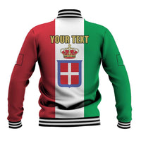 Personalized Italian Empire 1882-1960 Baseball Jacket Flag Color Inspiration - Wonder Print Shop