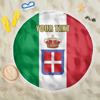 Personalized Italian Empire 1882-1960 Beach Blanket Flag Color Inspiration - Wonder Print Shop
