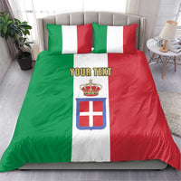 Personalized Italian Empire 1882-1960 Bedding Set Flag Color Inspiration - Wonder Print Shop