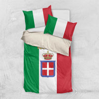 Personalized Italian Empire 1882-1960 Bedding Set Flag Color Inspiration - Wonder Print Shop