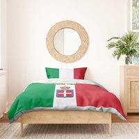 Personalized Italian Empire 1882-1960 Bedding Set Flag Color Inspiration - Wonder Print Shop