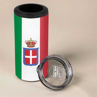 Personalized Italian Empire 1882-1960 4 in 1 Can Cooler Tumbler Flag Color Inspiration - Wonder Print Shop