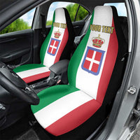 Personalized Italian Empire 1882-1960 Car Seat Cover Flag Color Inspiration - Wonder Print Shop