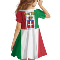 Personalized Italian Empire 1882-1960 Family Matching Summer Maxi Dress and Hawaiian Shirt Flag Color Inspiration - Wonder Print Shop