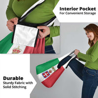 Personalized Italian Empire 1882-1960 Grocery Bag Flag Color Inspiration - Wonder Print Shop