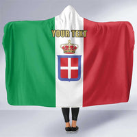 Personalized Italian Empire 1882-1960 Hooded Blanket Flag Color Inspiration - Wonder Print Shop