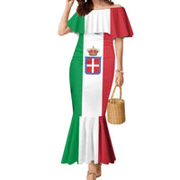 Personalized Italian Empire 1882-1960 Mermaid Dress Flag Color Inspiration - Wonder Print Shop